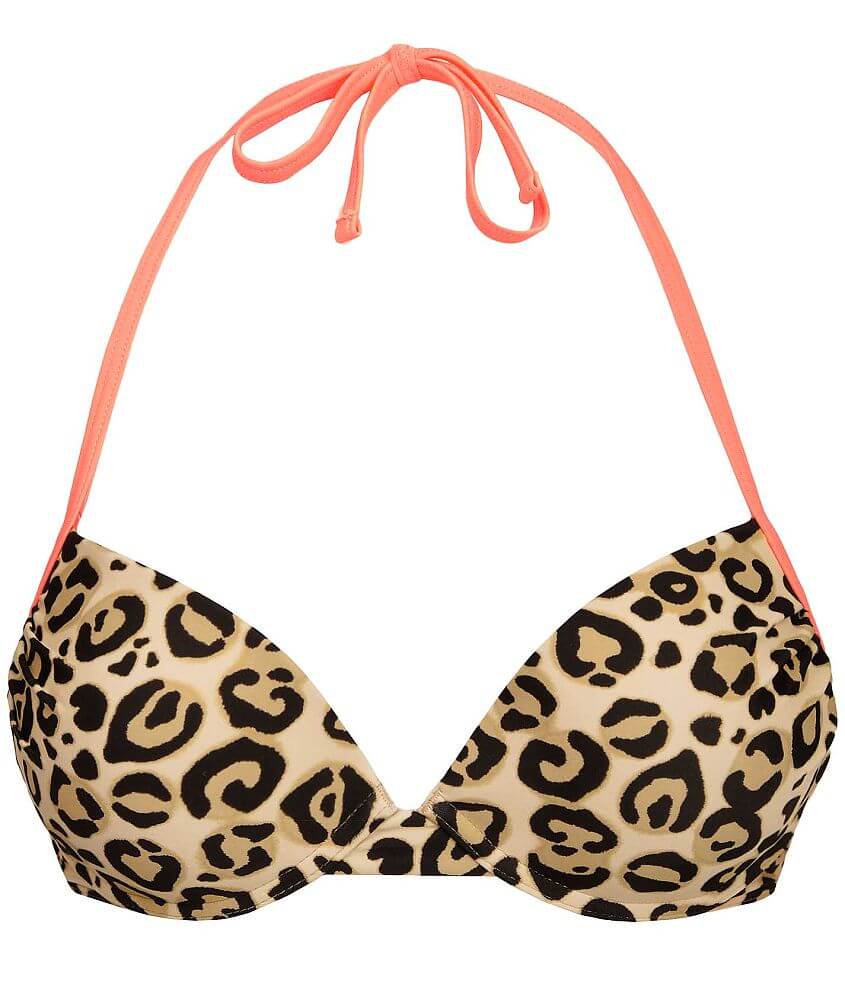 99 Degrees Kitty Swimwear Top front view