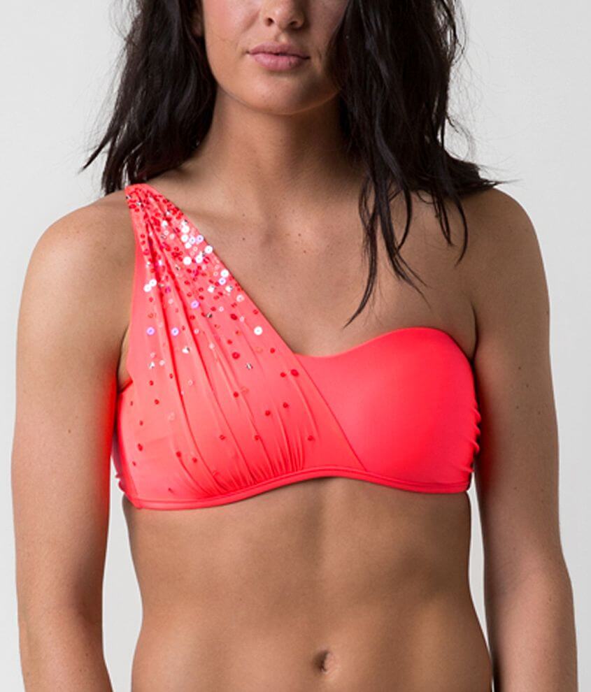 Miss Me Bright Lights Swimwear Top front view