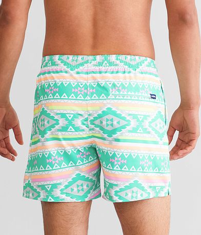 Chubbies The En Fuego Stretch Swim Trunks back view
