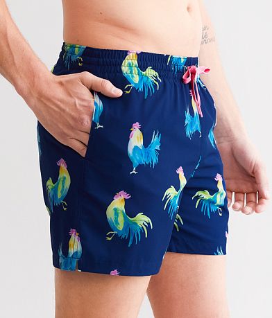 Chubbies The Fowl Play Stretch Swim Trunks full right side view