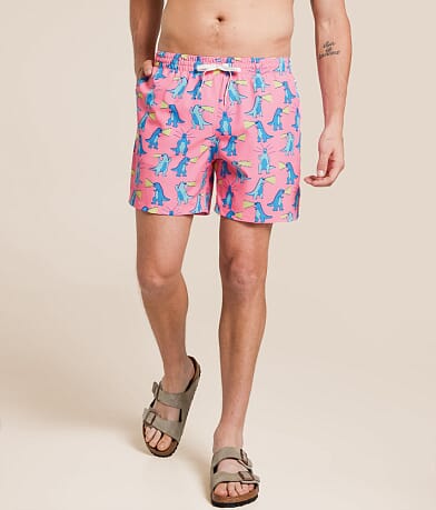 Chubbies The Hear Me Roars Stretch Swim Trunks front view
