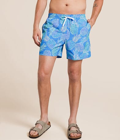 Chubbies The Bay Breeze Stretch Swim Trunks front view