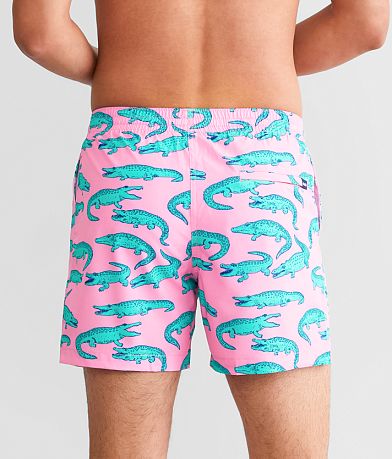 Chubbies The En Fuego Stretch Swim Trunks back view