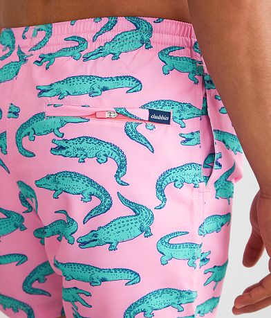 Chubbies The En Fuego Stretch Swim Trunks back pocket view