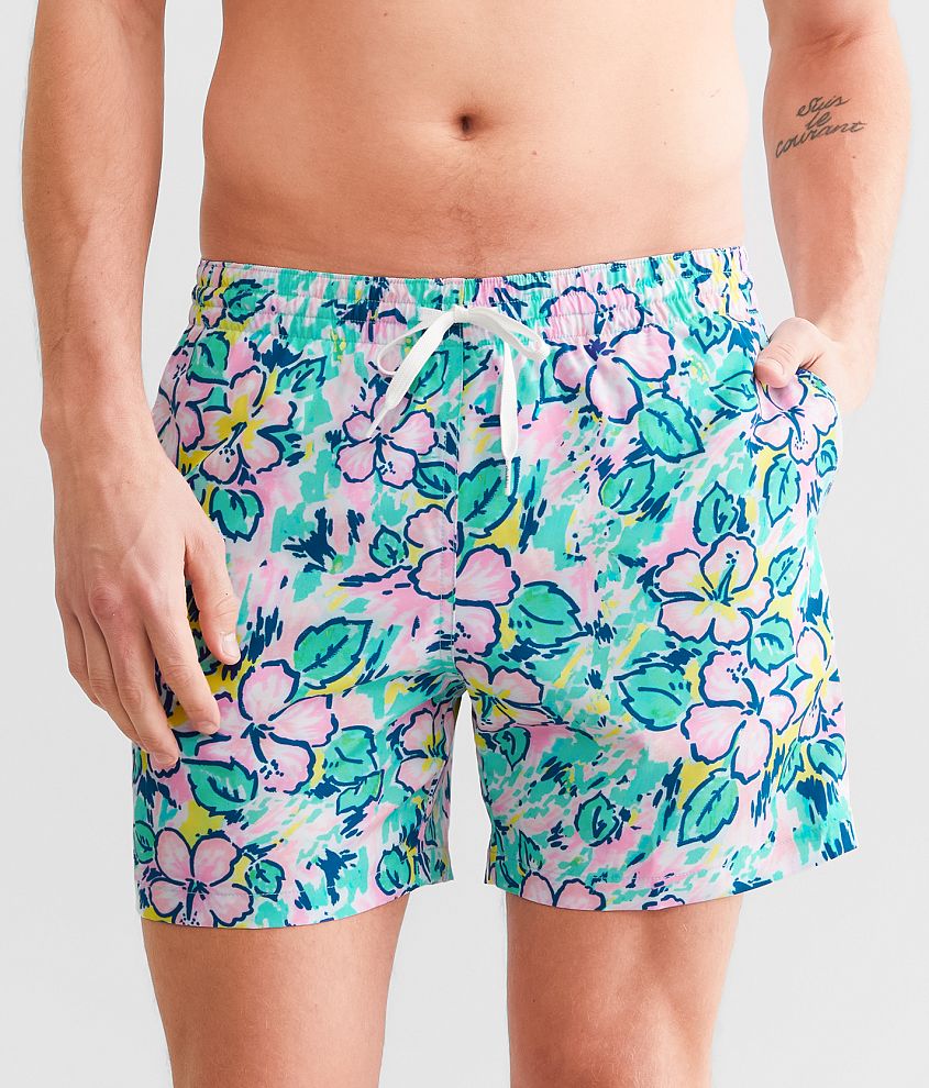 Chubbies The Vacation Blooms Stretch Swim Trunks