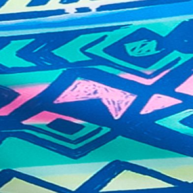 Teal Striped