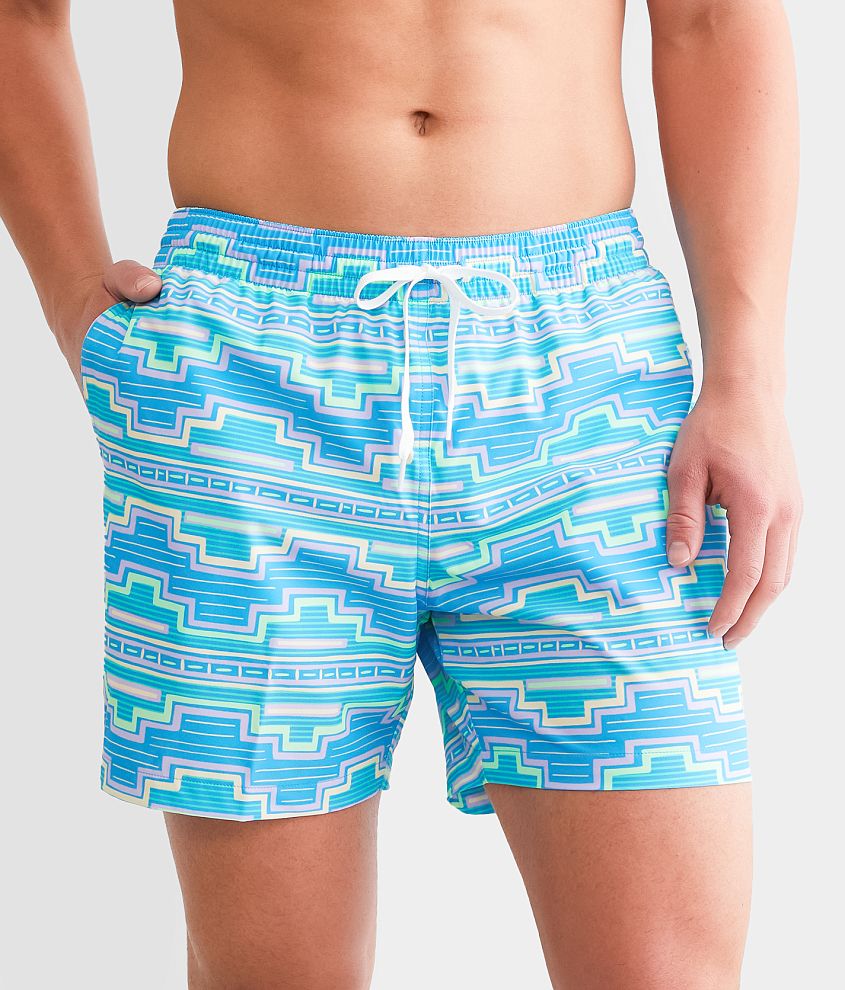 Chubbies The Desert Dawns Stretch Swim Trunks front view