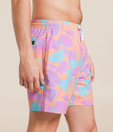 Chubbies The Posh Palms Swim Trunks full right side view
