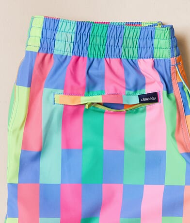 The Technicolor Stitches Stretch Swim Trunks thumbnail 5