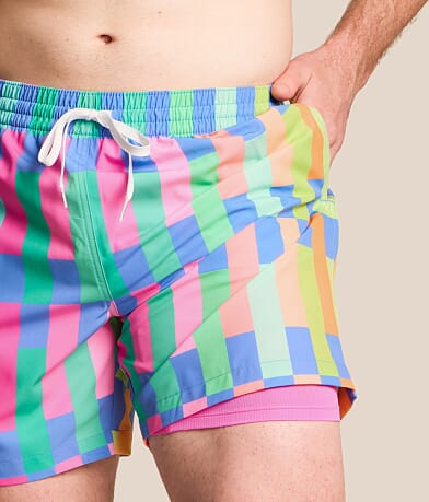 The Technicolor Stitches Stretch Swim Trunks thumbnail 8