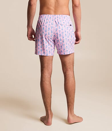 The Miami Mosaic Stretch Swim Trunks thumbnail 4