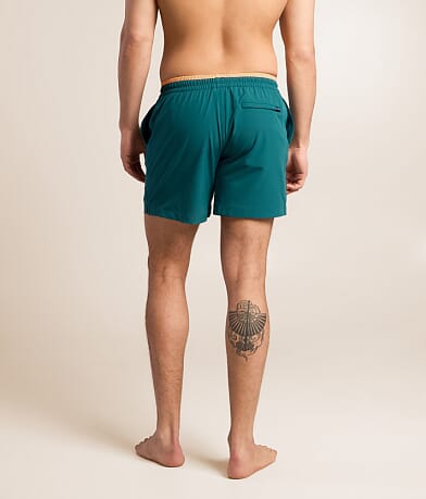 The Rusty Cobalt Stretch Swim Trunks thumbnail 4