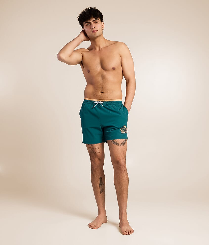 The Rusty Cobalt Stretch Swim Trunks