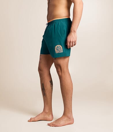 The Rusty Cobalt Stretch Swim Trunks thumbnail 3