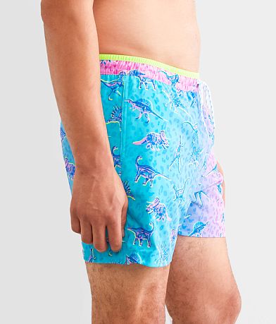Chubbies The Dino Delights Stretch Swim Trunks FULL_RIGHT_SIDE