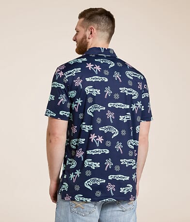 Chubbies The Neon Glade Performance Polo BACK