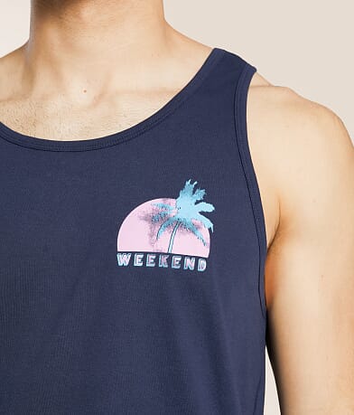 Chubbies The Palm, Wave &amp; Sunset Tank Top misc detail 2 view