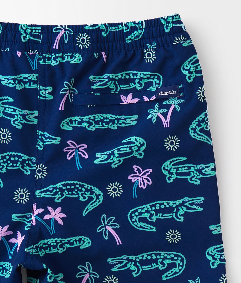 Boys - The Neon Glades Stretch Swim Trunks