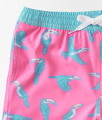 Chubbies Boys - The Toucan Stretch Swim Trunks misc detail 1 view