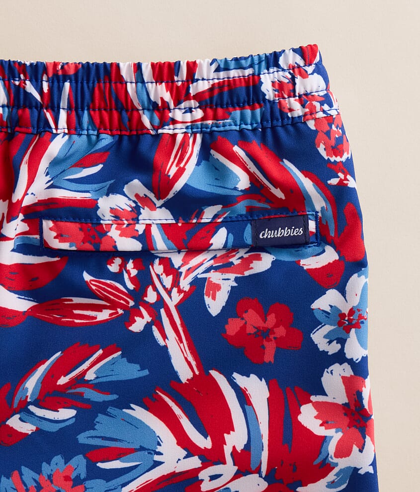 Boys - The Star Spangled Blooms Swim Trunks
