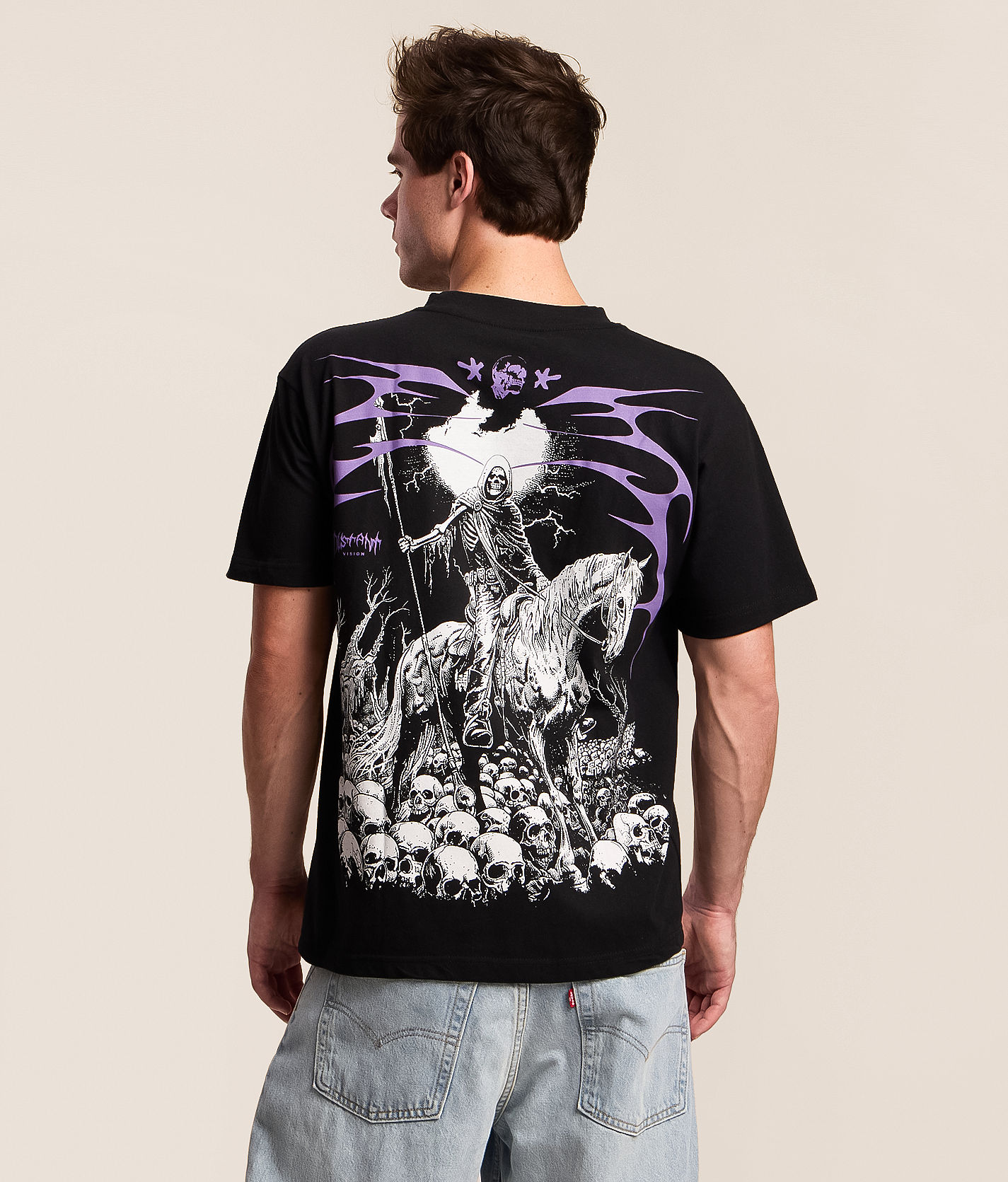 CVLA Distant Vision T-Shirt - Men's Graphic T-Shirts in Black | Buckle