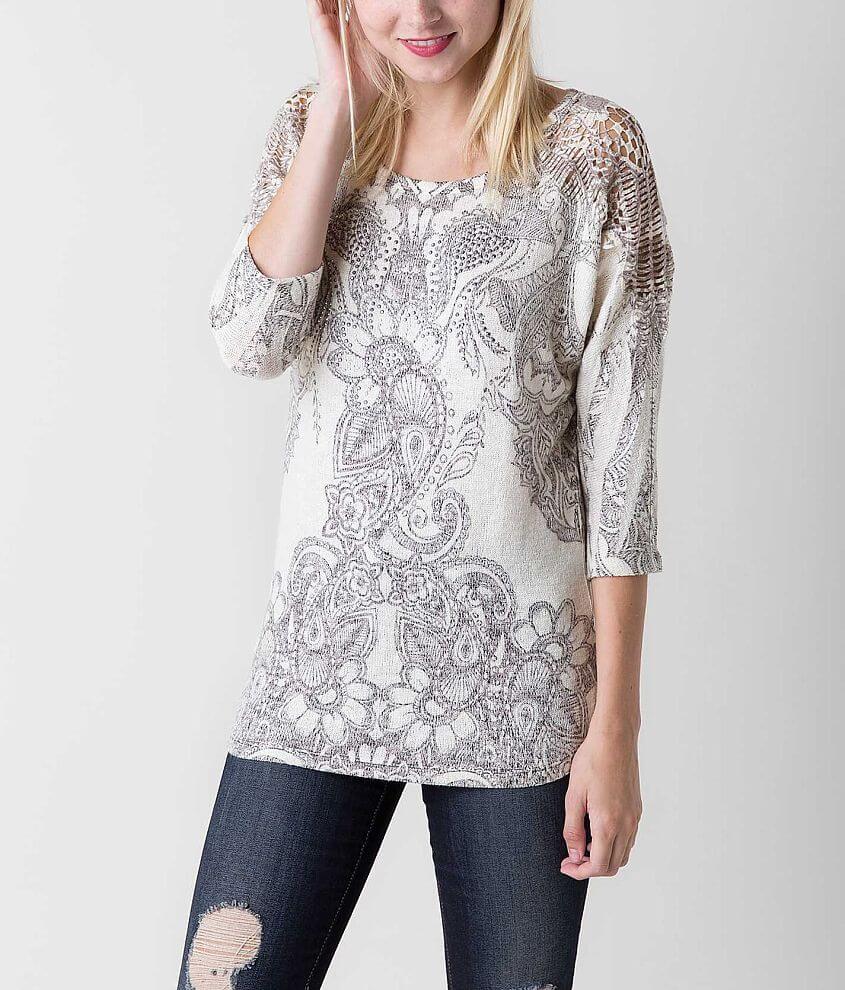 Daytrip Rhinestone Top front view