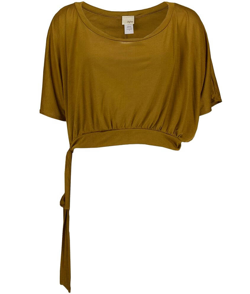 Daytrip Cropped Tie Top front view