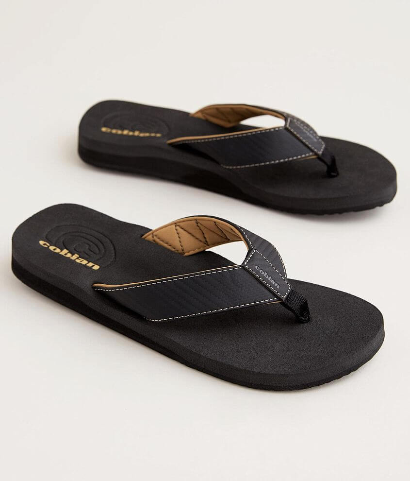 cobian leather flip flops