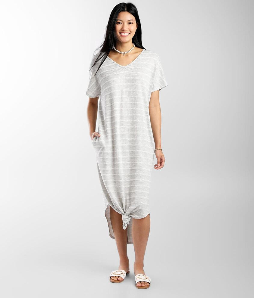 Daytrip Midi T-Shirt Dress front view