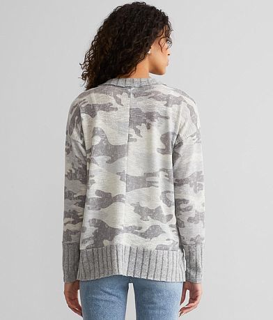 BKE Camo Print Top BACK