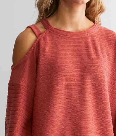 Daytrip Cold Shoulder Top misc detail 1 view