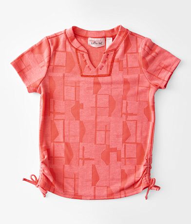 Willow & Root Girls - Jacquard Top front view