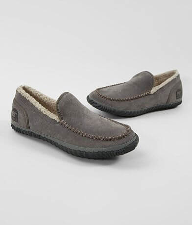 Sorel Dude Moc™ Suede Slipper Shoe front view