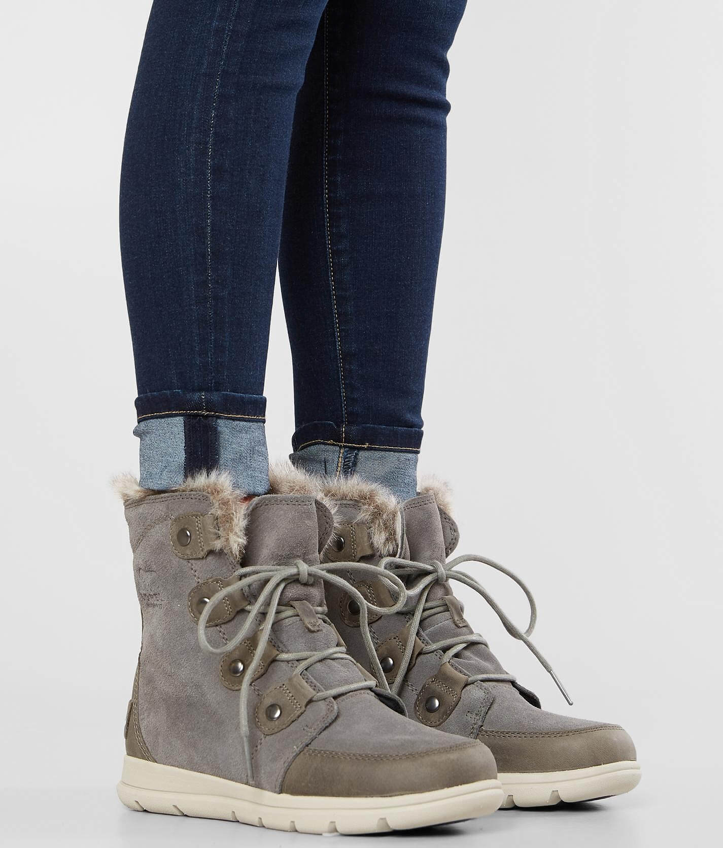 sorel joan explorer grey