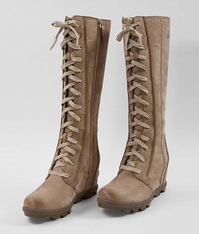 Sorel Joan Of Arctic&#8482; Leather Wedge Boot misc detail 1 view