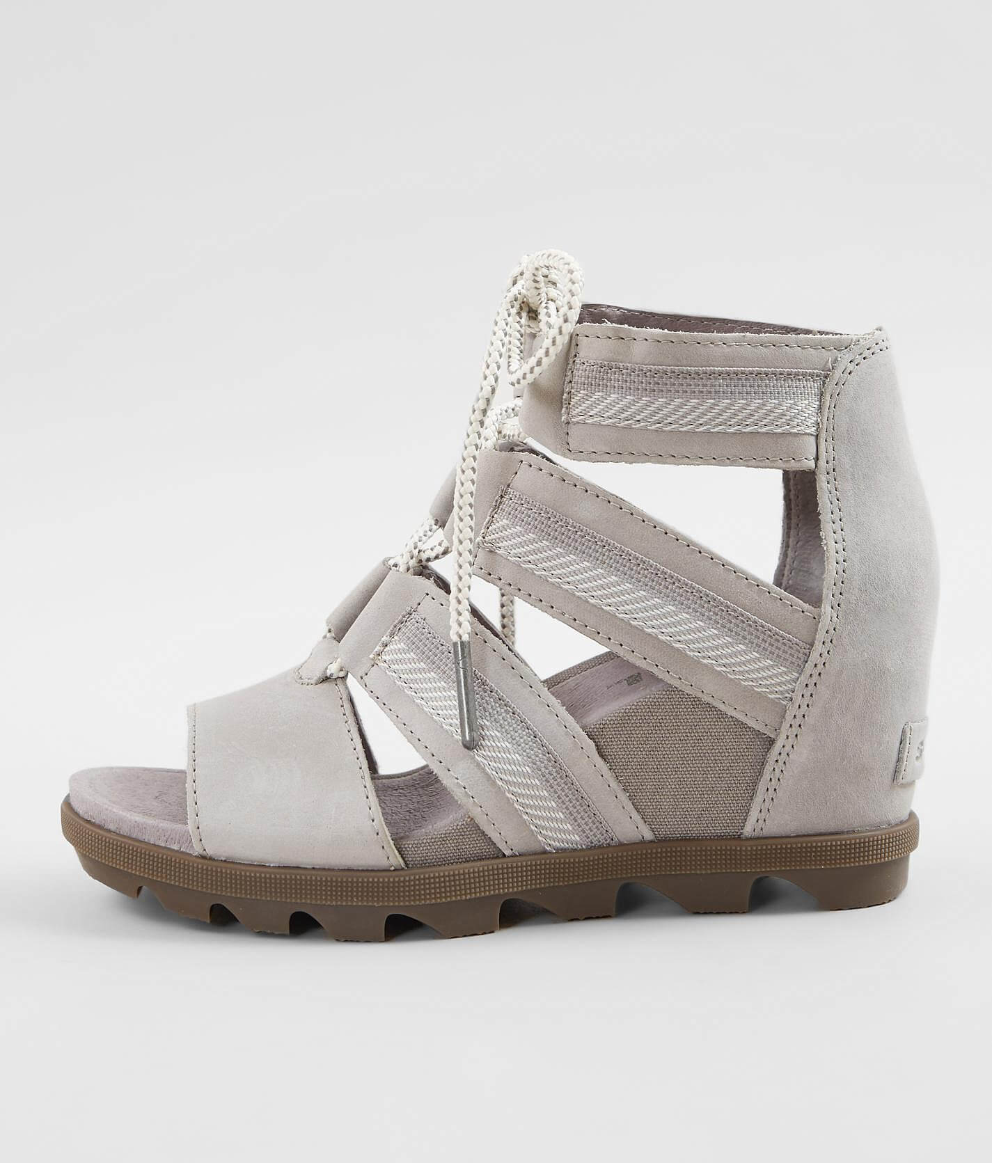 sorel joanie lace up sandals