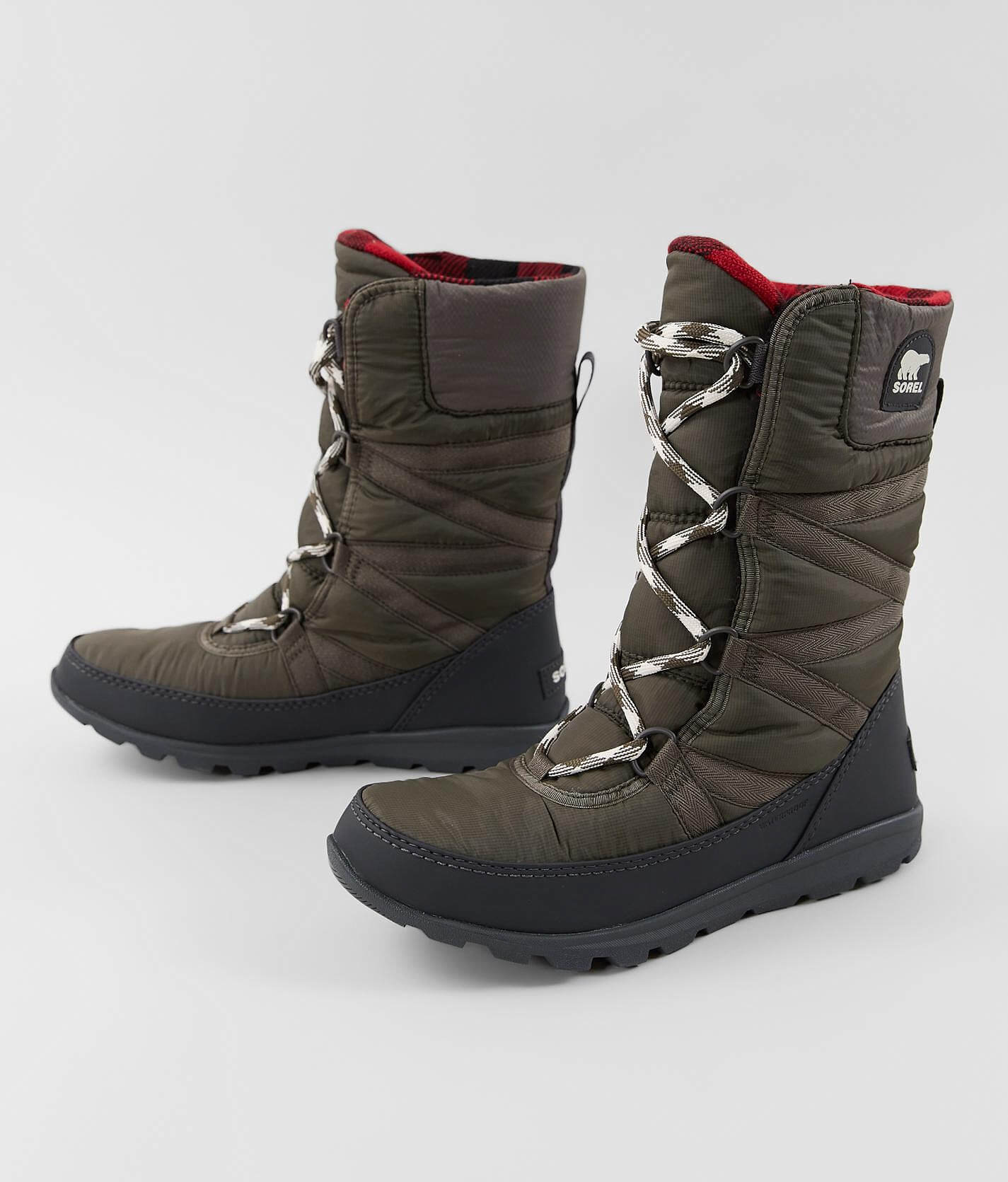 sorel women's whitney tall lace ii winter boots