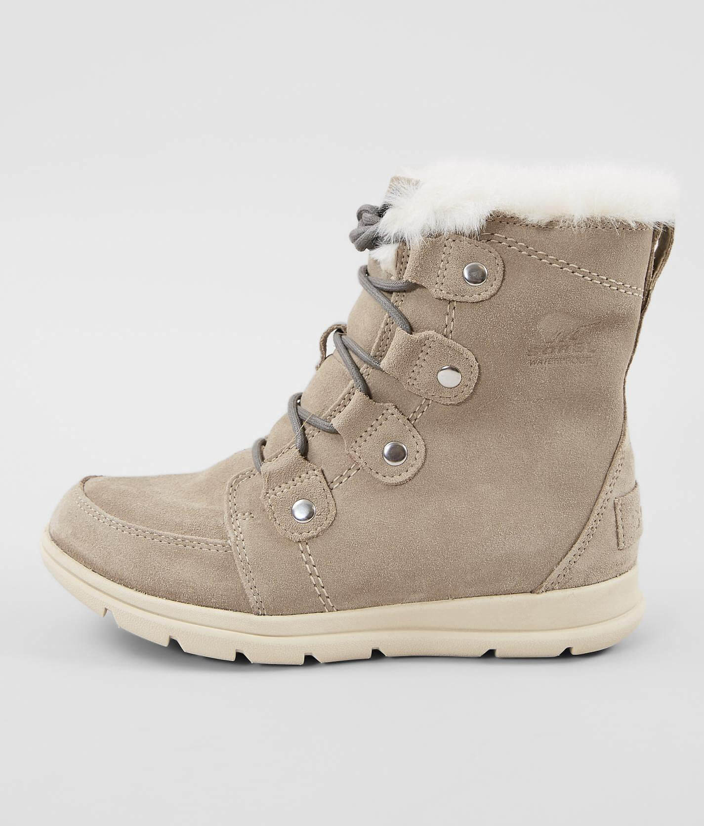 sorel waterproof suede boots