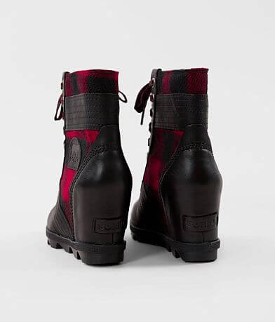 Sorel Lexie&#8482; Leather Plaid Wedge Boot MISC_DETAIL_2