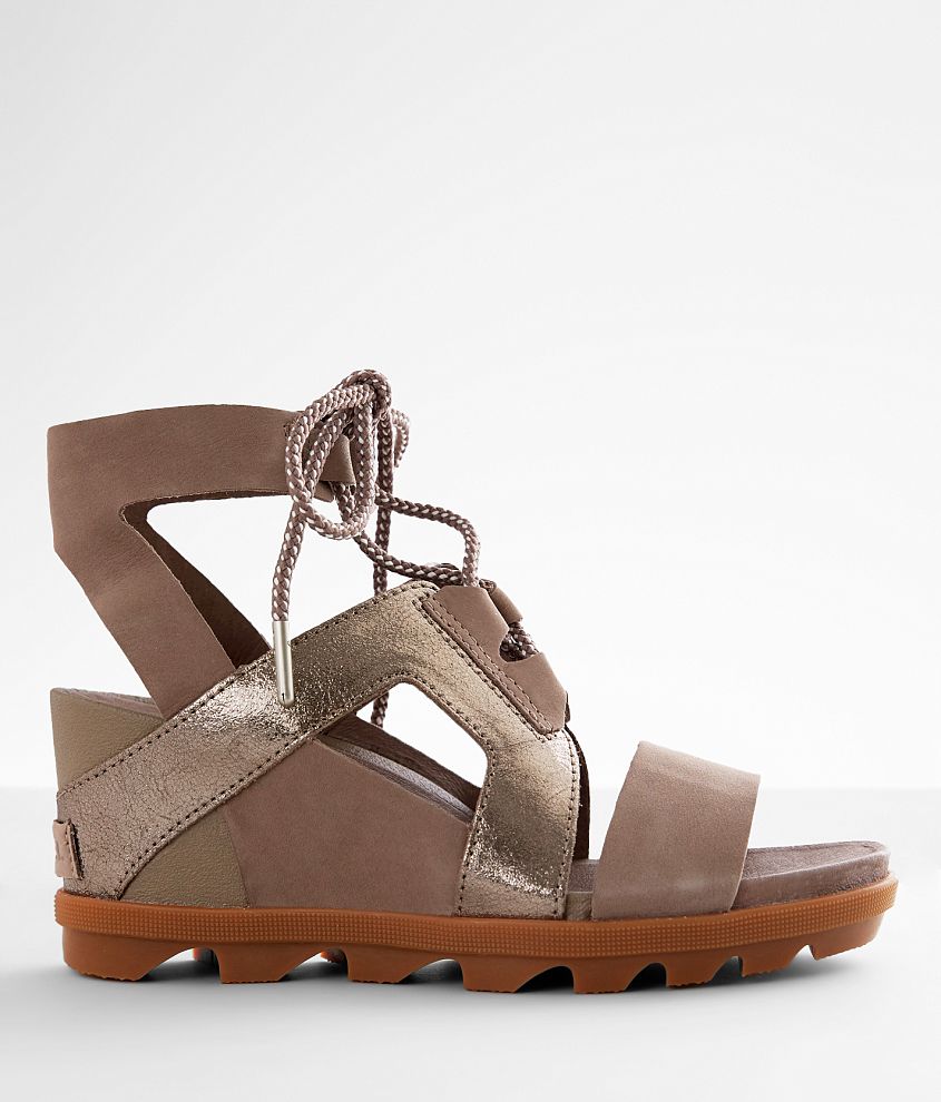 Joanie II Leather Wedge Sandal