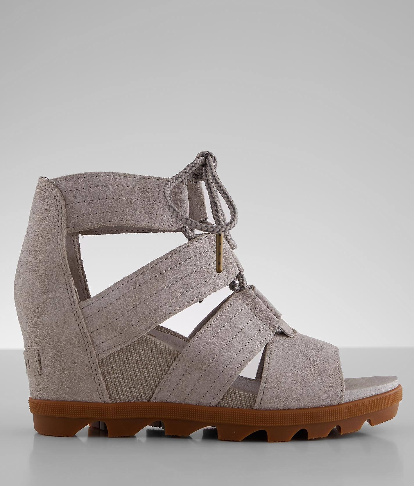 grey sorel wedge