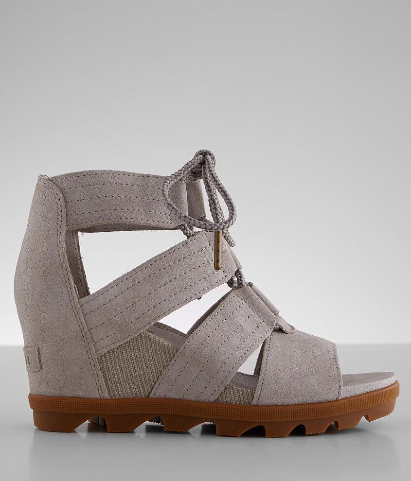 Sorel Joanie&#8482; II Leather Wedge Sandal front view