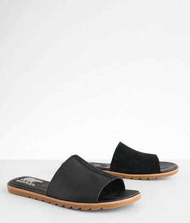 Sorel Ella&#8482; II Leather Block Slide misc detail 1 view