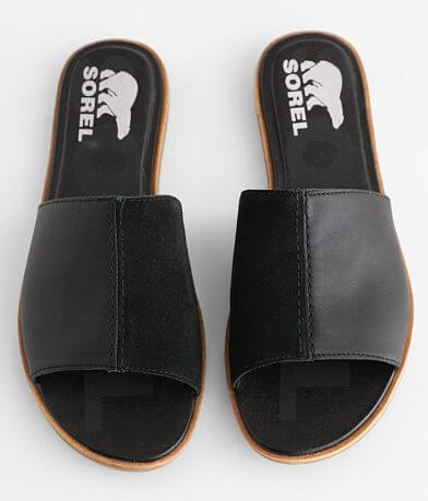 Sorel Ella&#8482; II Leather Block Slide misc detail 3 view