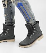Sorel Caribou™ Street Up Leather Boot - Men's Clothing in