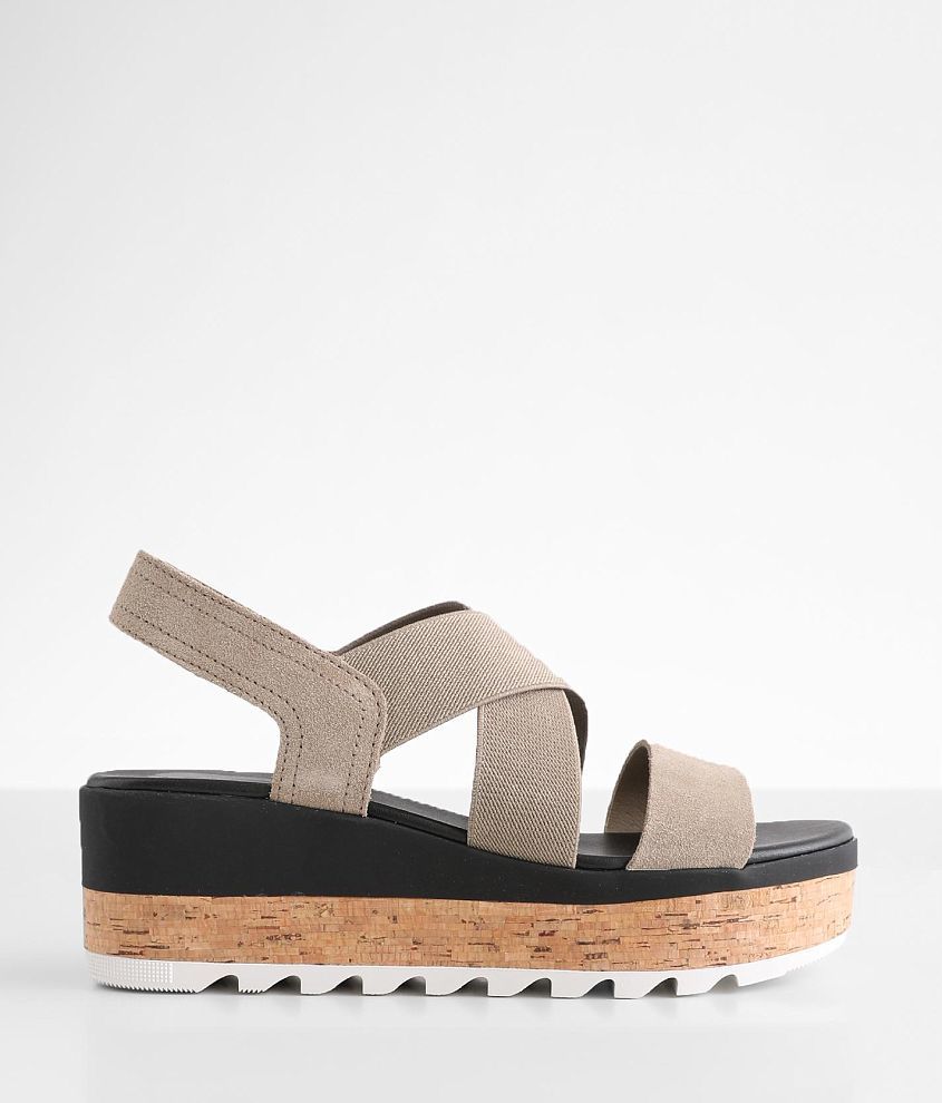 Sorel Cameron&#8482; Flatform Leather Sandal front view