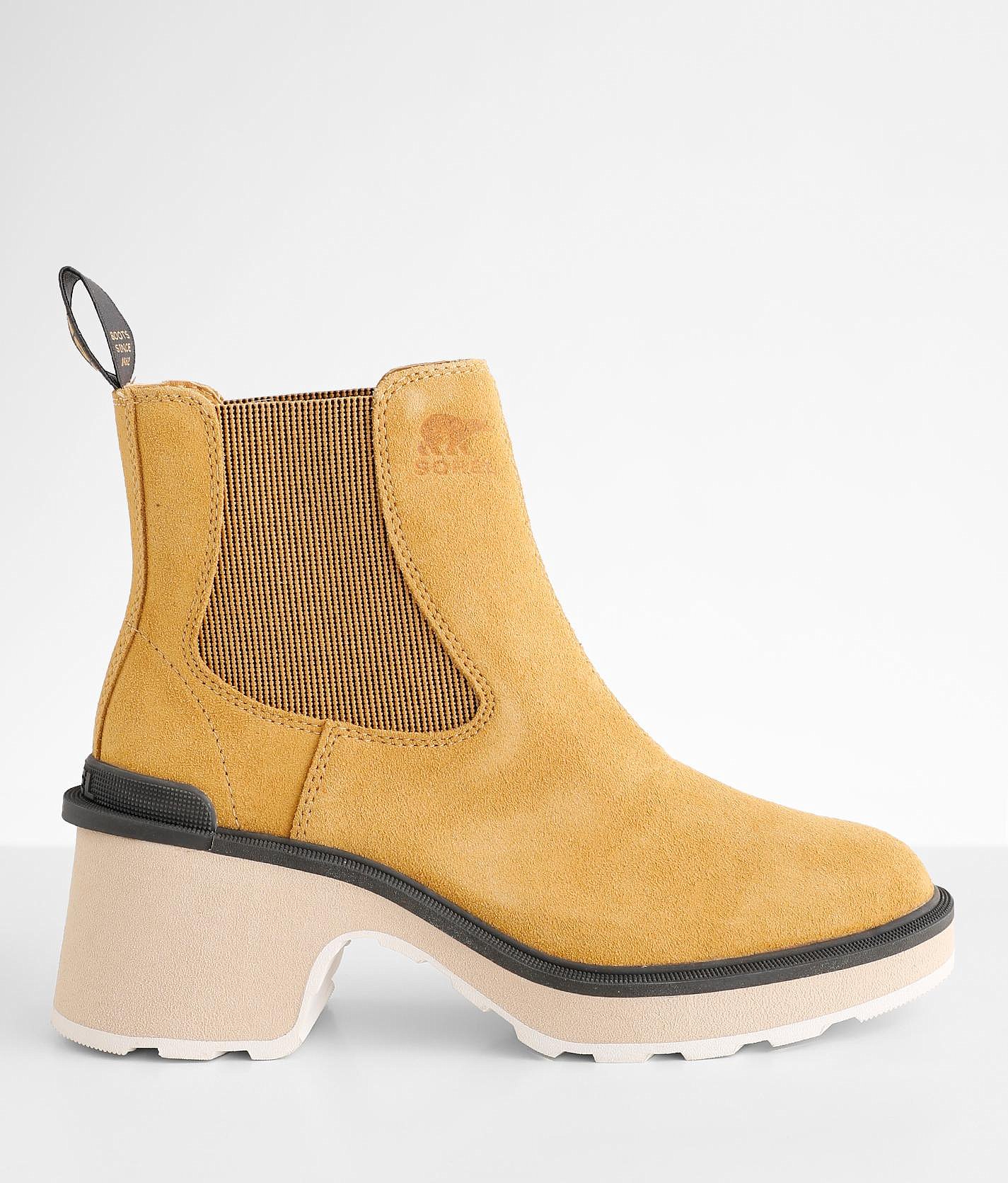 sorel boots yellow