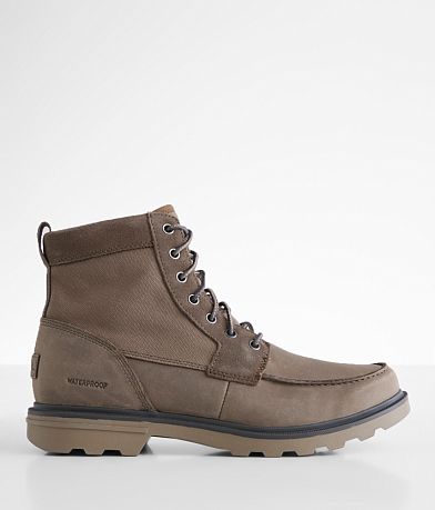 Sorel Carson™ Moc Waterproof Leather Boot front view