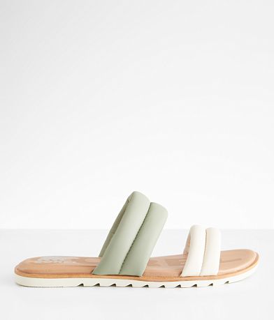 Sorel Ella™ II Puff Leather Slide front view