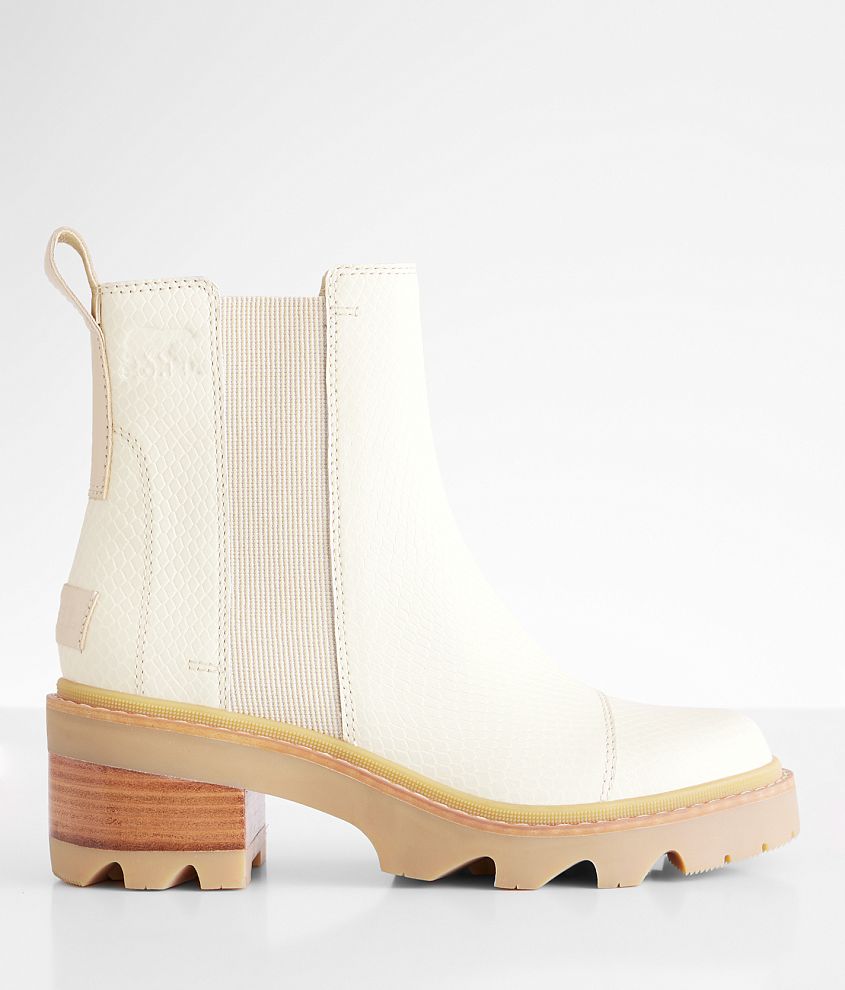 Sorel Joan Now™ Leather Chelsea Boot - Women's Shoes in Bleached ...